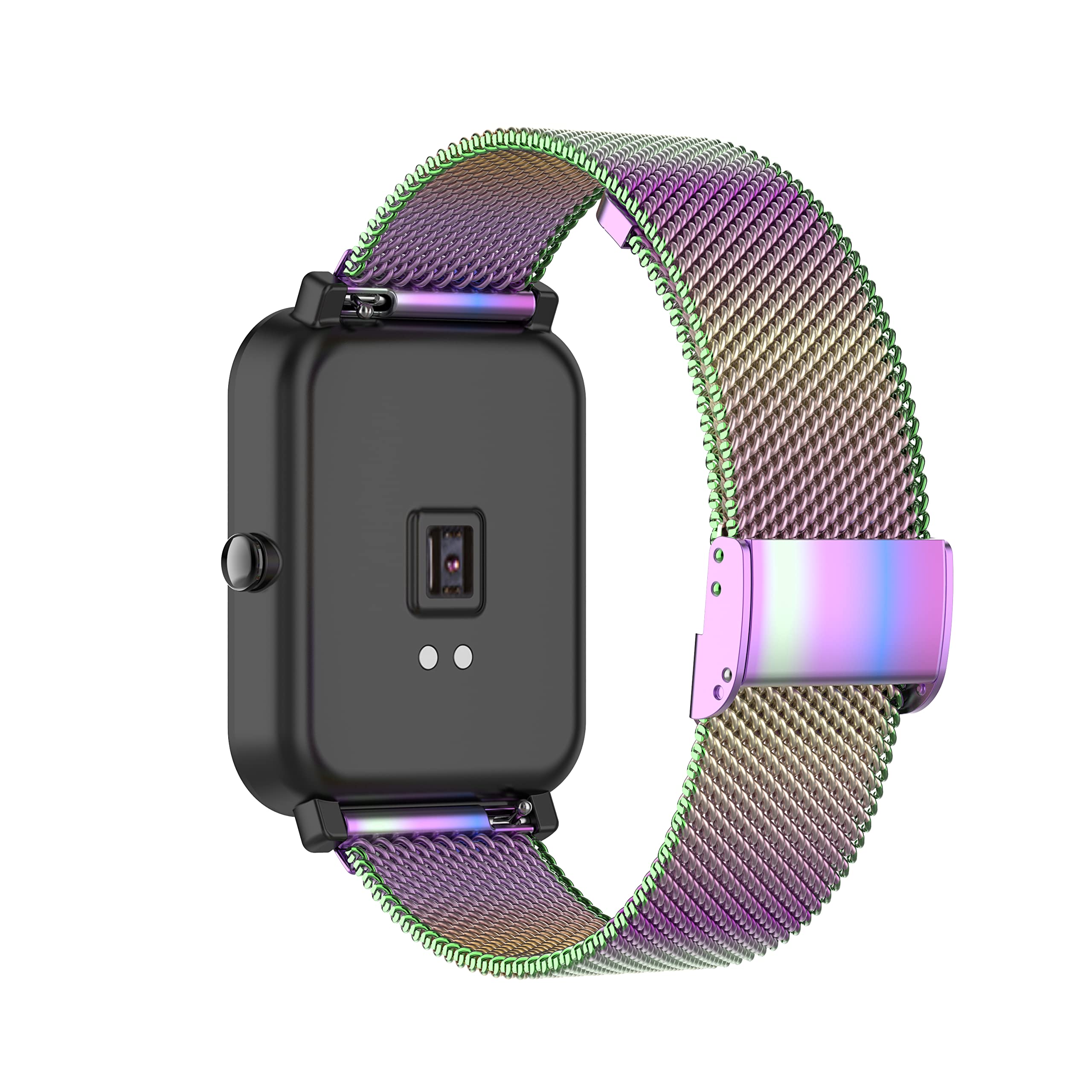 Compatible with Liufiueq Watch Band for Women&Men Metal Mesh Stainless Steel Wristbands Bracelet Strap Replacement Bands for Liufiueq Smartwatch