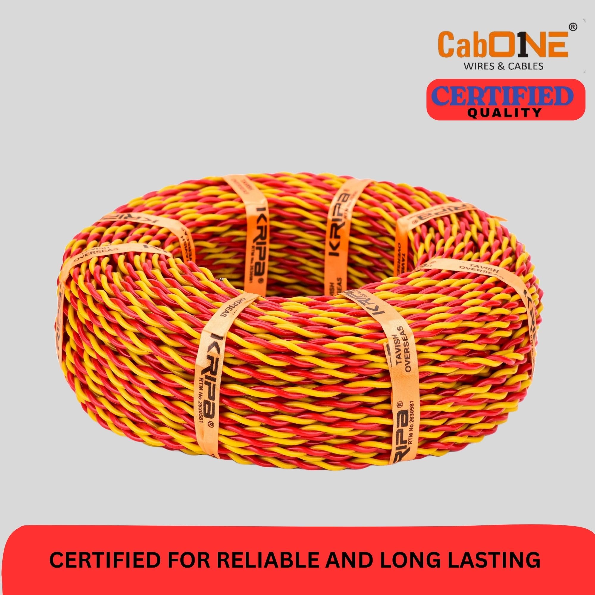 CabONE Copper Wire - 90m, Heat Resistant & FREE SHIPPING -6