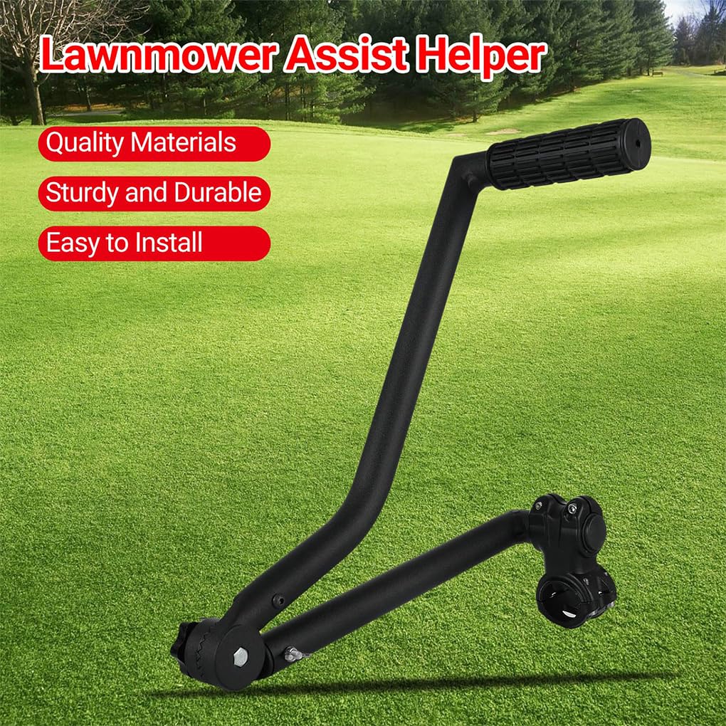 Poignée Ergonomique Universelle Pour Coupe-Bordure Et Tondeuse - Extension Antifatigue En Acier Inox & PP - Confort Maximisé