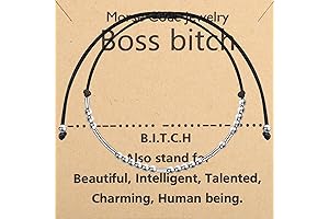 "Boss Bitches" PLITI Boss Lady Morse Code Bracelet