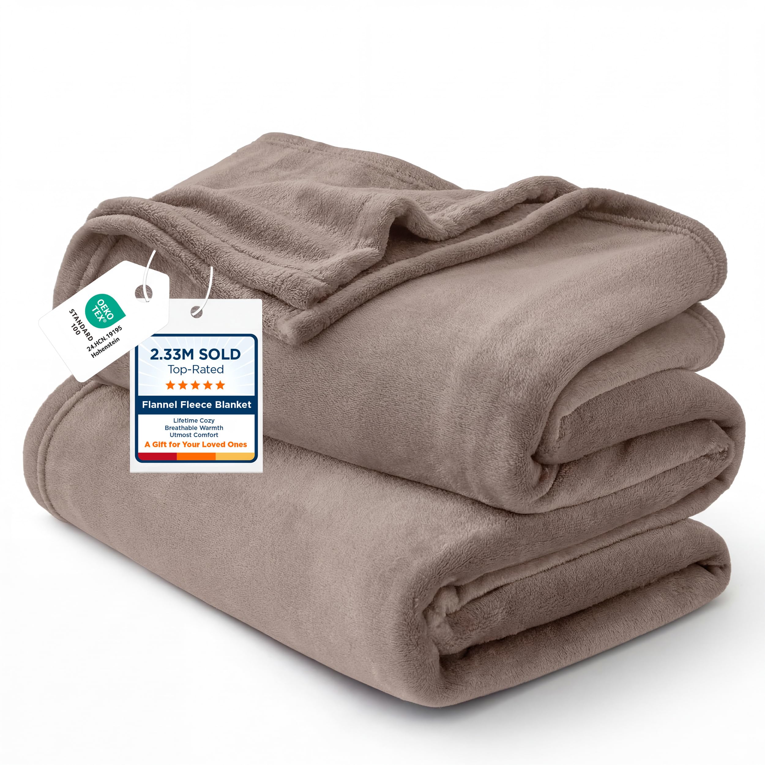Amazon.com: Bedsure GentleSoft Fleece King Size Blankets for Bed