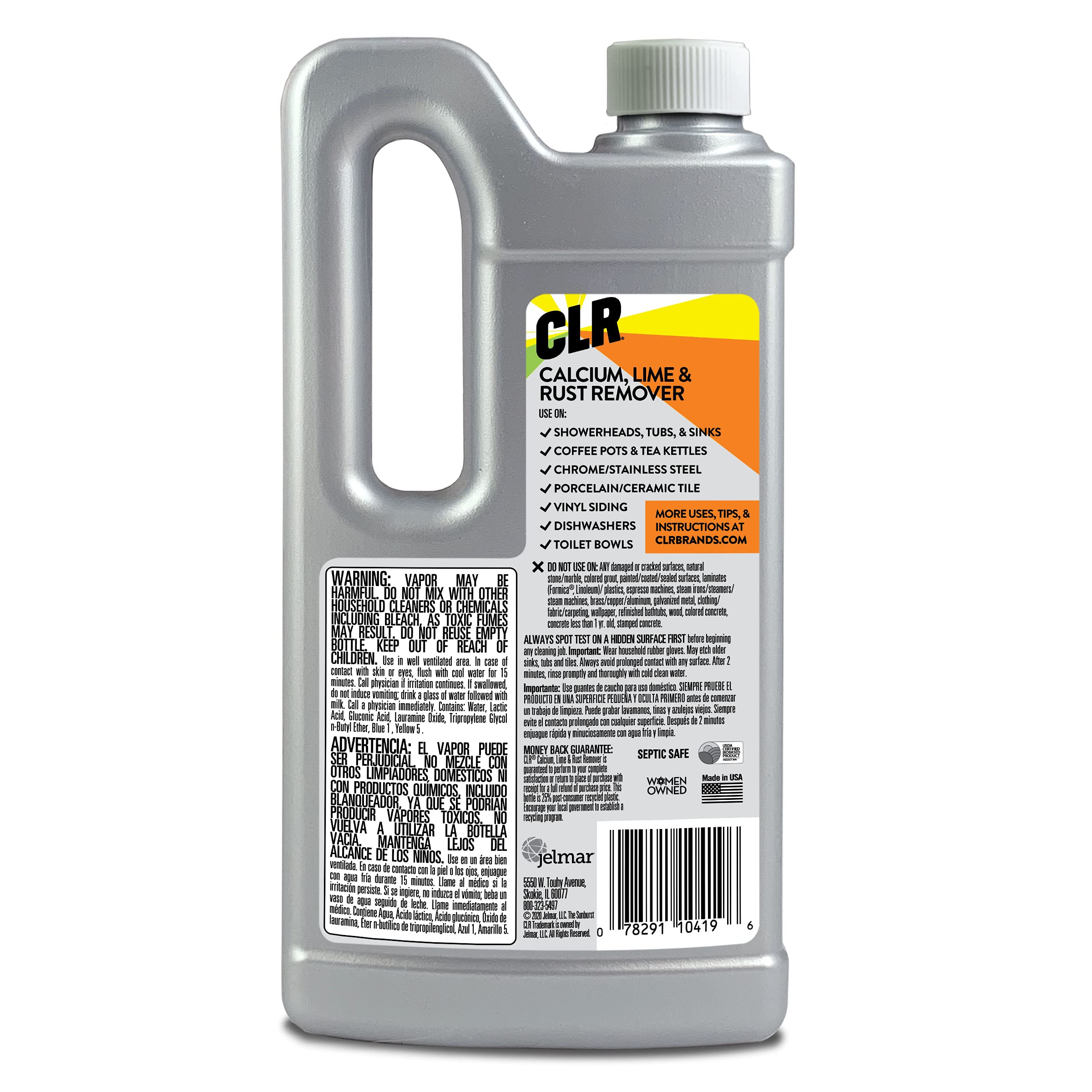 Clr Calcium Lime Rust Remover Barcode