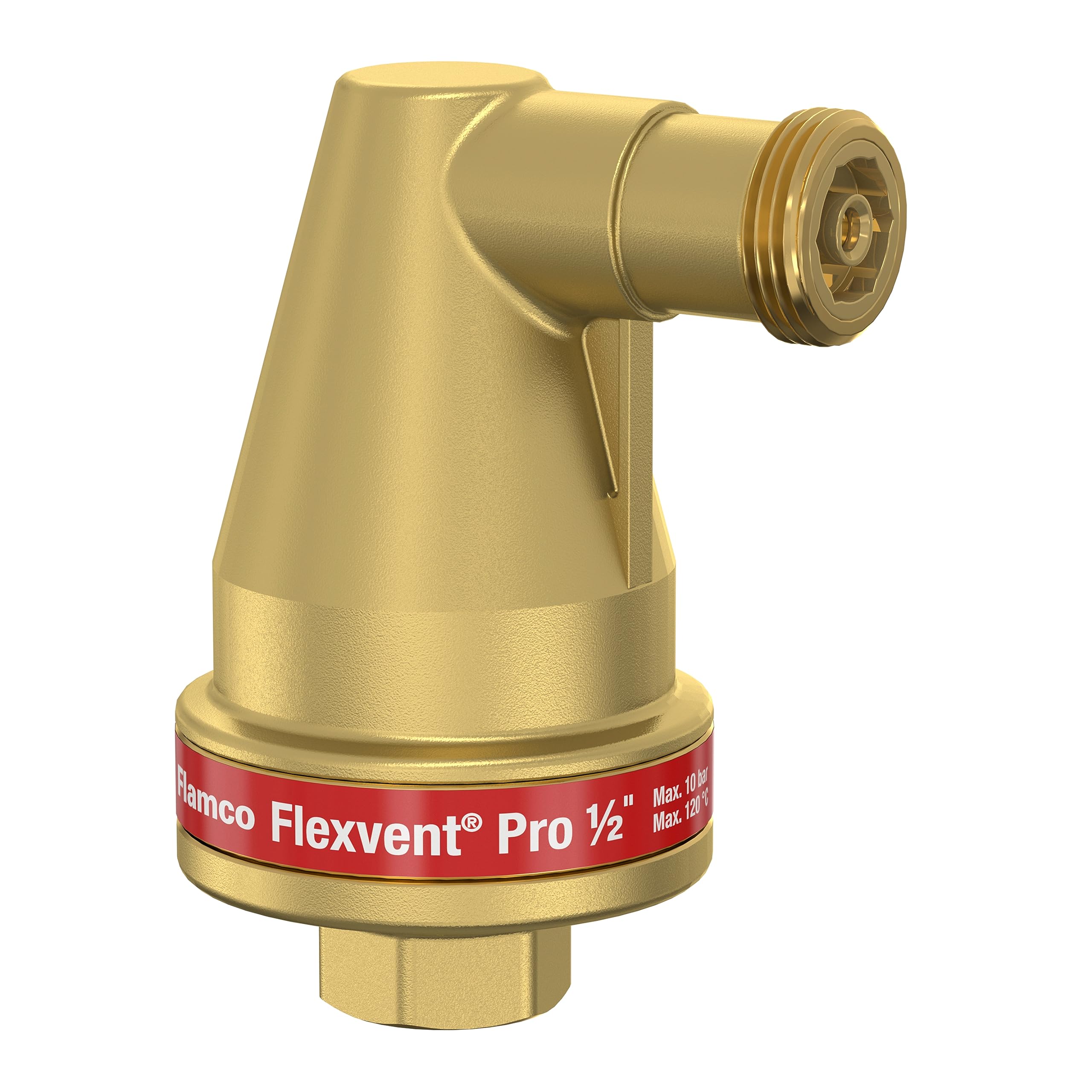 Flamco Flexvent Pro Separador de aire Desaireador de flotador para calefacción y refrigeración sistemas refrigerados Rp½ " - 28519