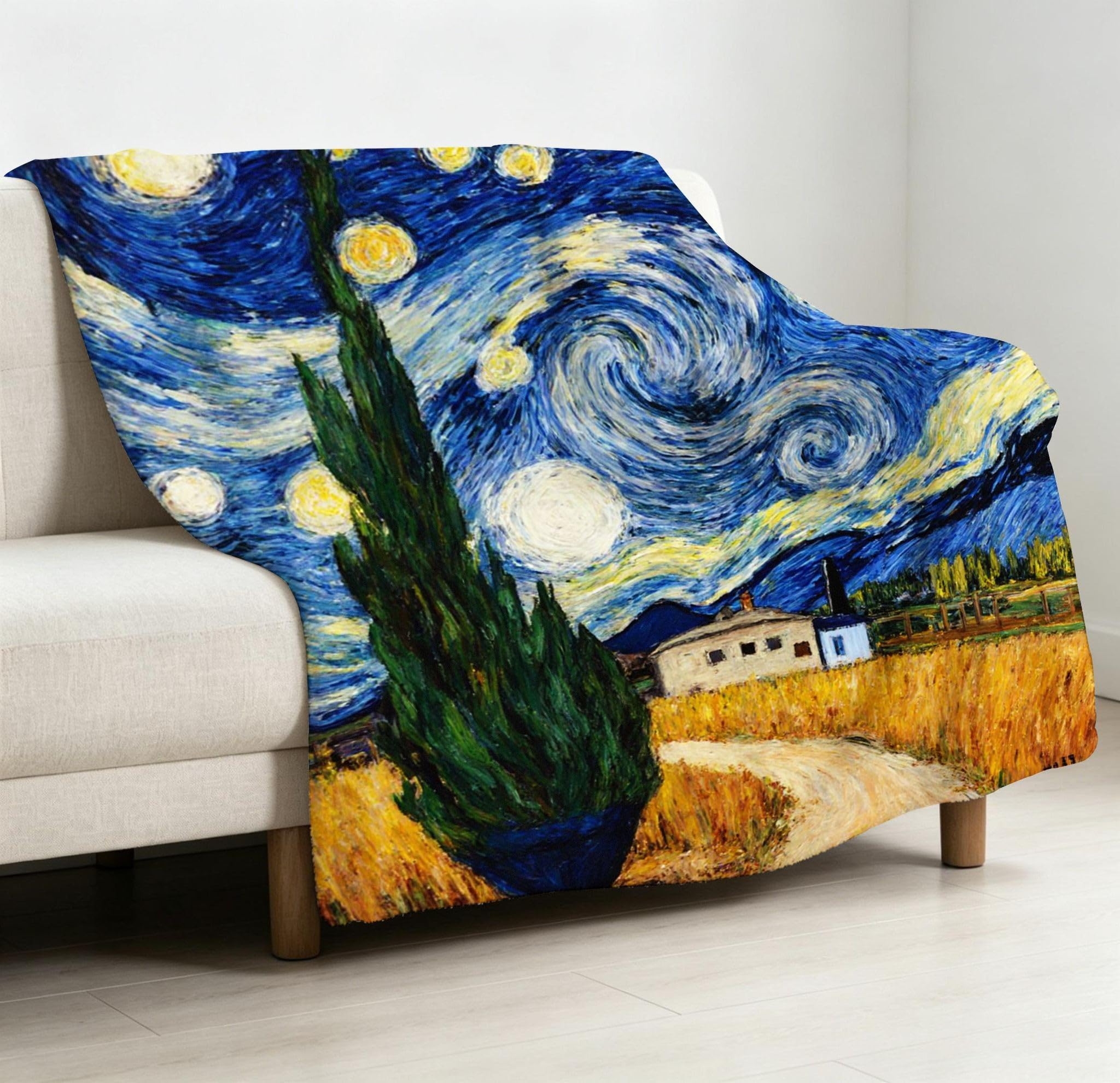 Manta XXL 240x260 cm Loro Florido Polar para Sofá Cama-A393
