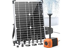 Mademax 1W Solar Bird Bath Fountain Pump