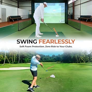 Visual Lock Golf Training Aid Instant Head Stability & Swing Plane Trainer Master Swing Path, Fix Swaying, and Correct Slices for Driver & Irons