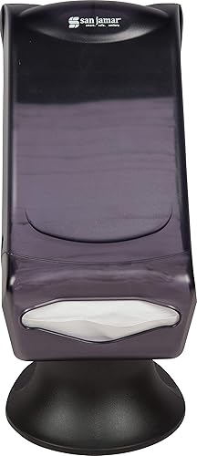 Miniatura 4 de San Jamar - H5005STBK H5005S Dispensador de servilletas de control completo con soporte, capacidad para 500, 8 pulgadas de ancho x 17-12 pulgadas de