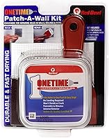 Vista 10 de Red Devil 0549 ONETIME - Kit de pared ligero Spackling Patch-A-Pared, 1/2 pinta, fabricado en Estados Unidos