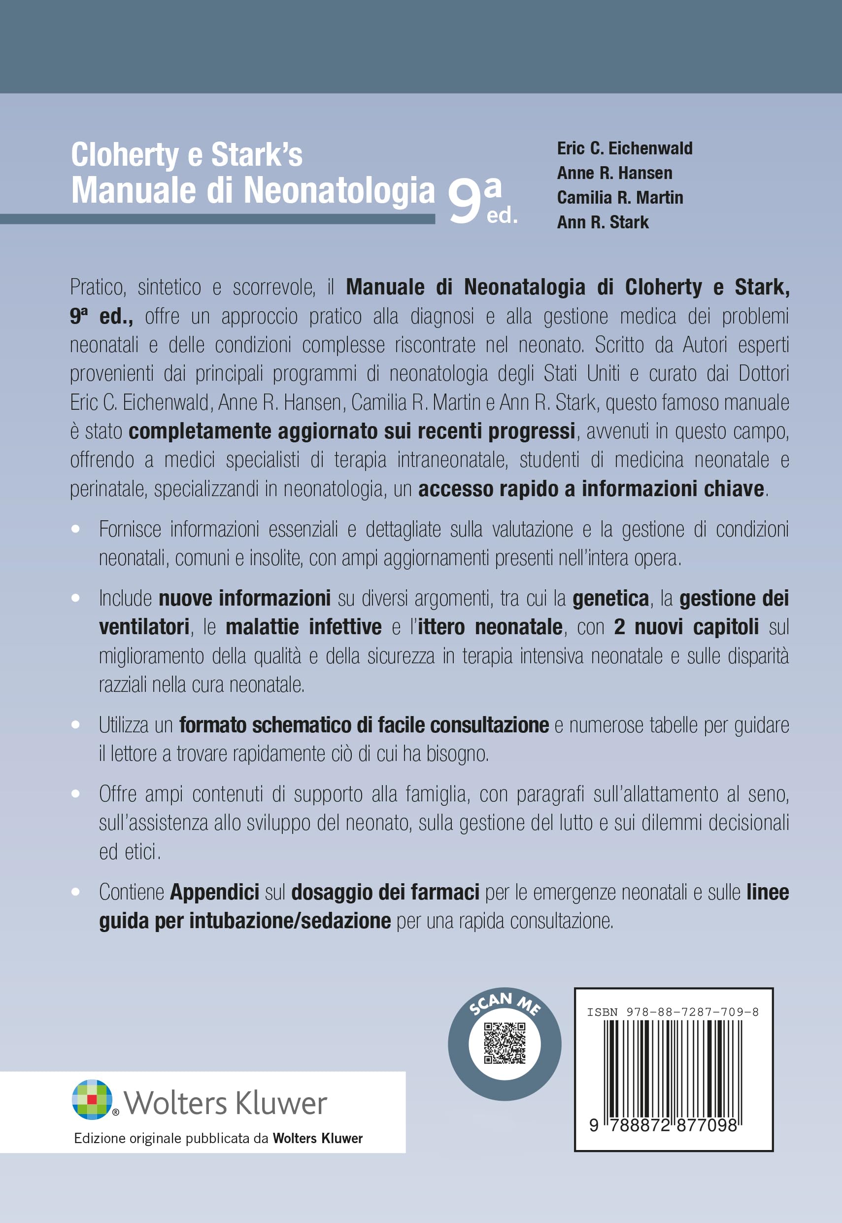 Cloherty e Stark’s. Manuale di neonatologia