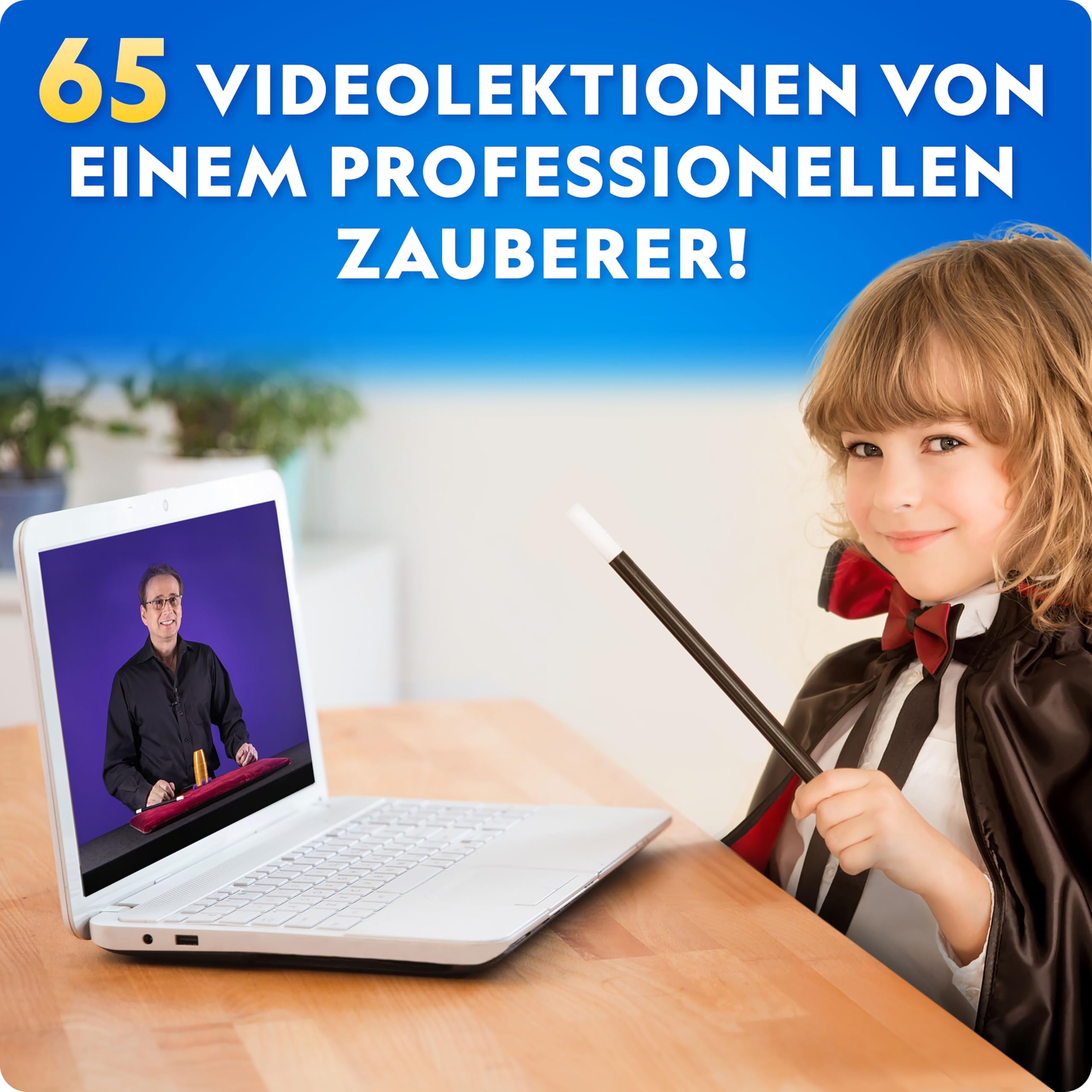 NATIONAL Geographic Mega-Zauberset für Kinder – 65 Zaubertricks mit Videoanleitungen vom Profi-Zauberer