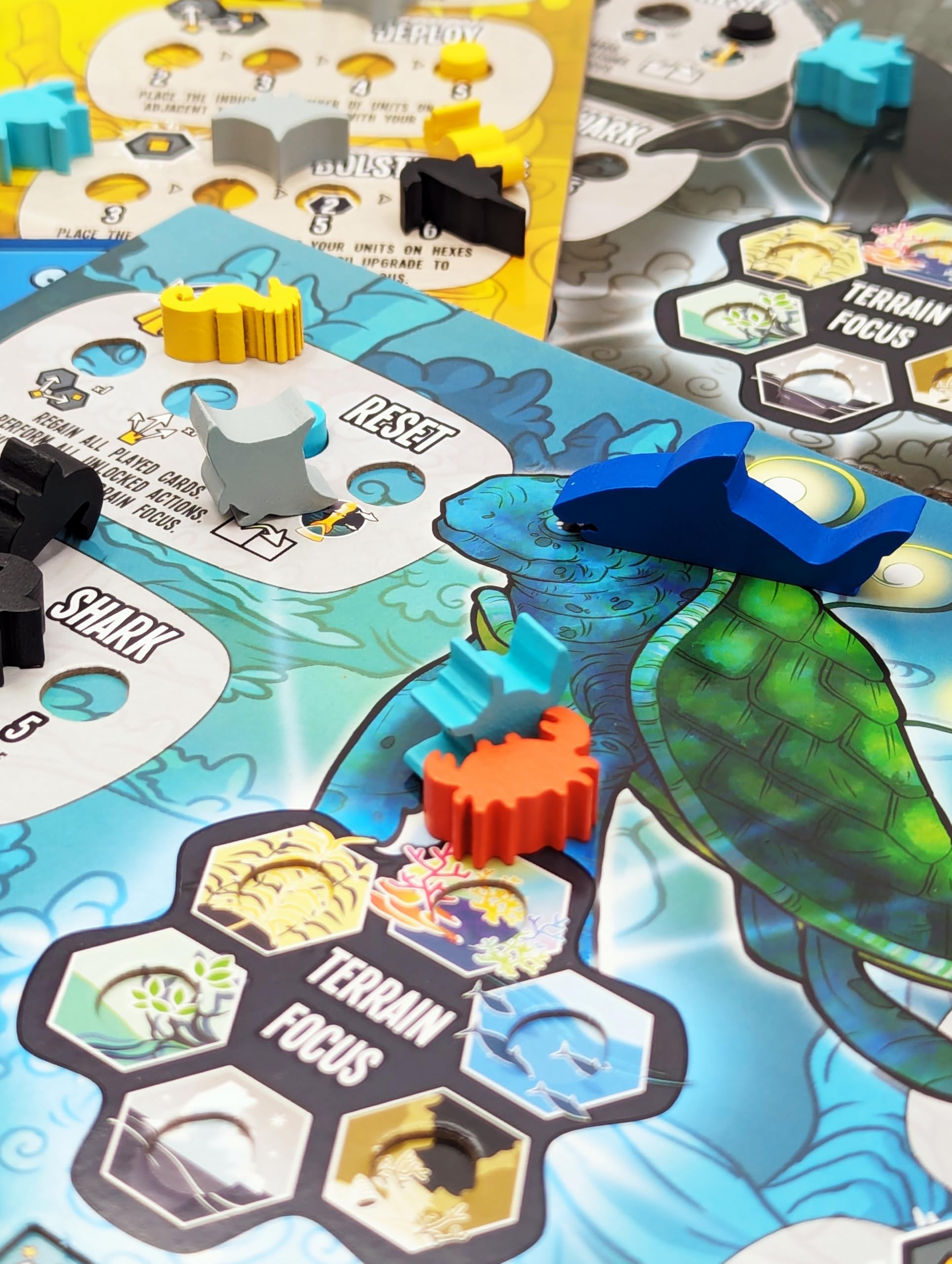 Weird Giraffe Games Kingdoms of The Deep by Strategy Jeu de société pour 1 à 6 joueurs et à partir de 10 ans
