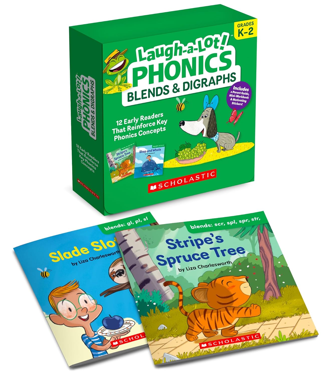 Laugh-a-Lot Phonics: Blends & Digraphs (Parent Pack) - Image 3