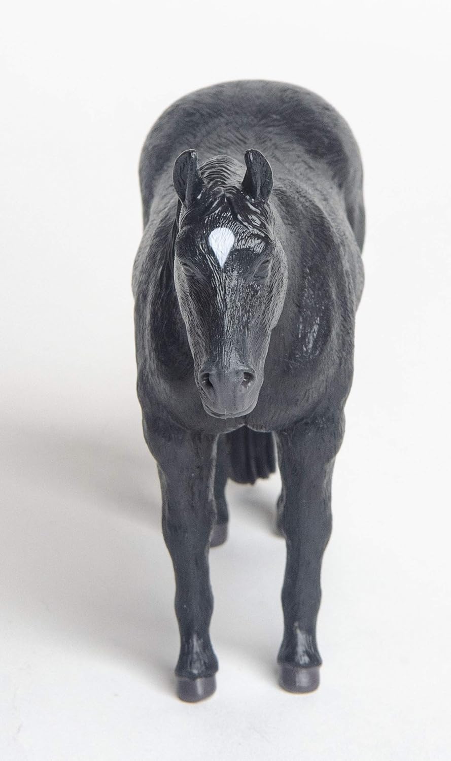 Little Buster 6" Black Plastic Quarter Horse Toy
