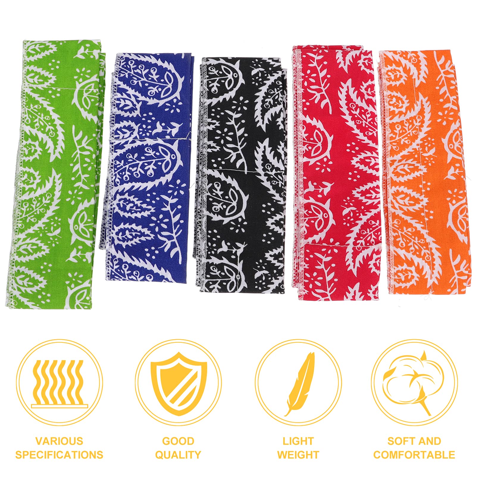 minkissy 3sets Schal Hunde Pet Kühlung Schal Laufen Wandern Ätherisches Handtuch 5 Stücke * 3