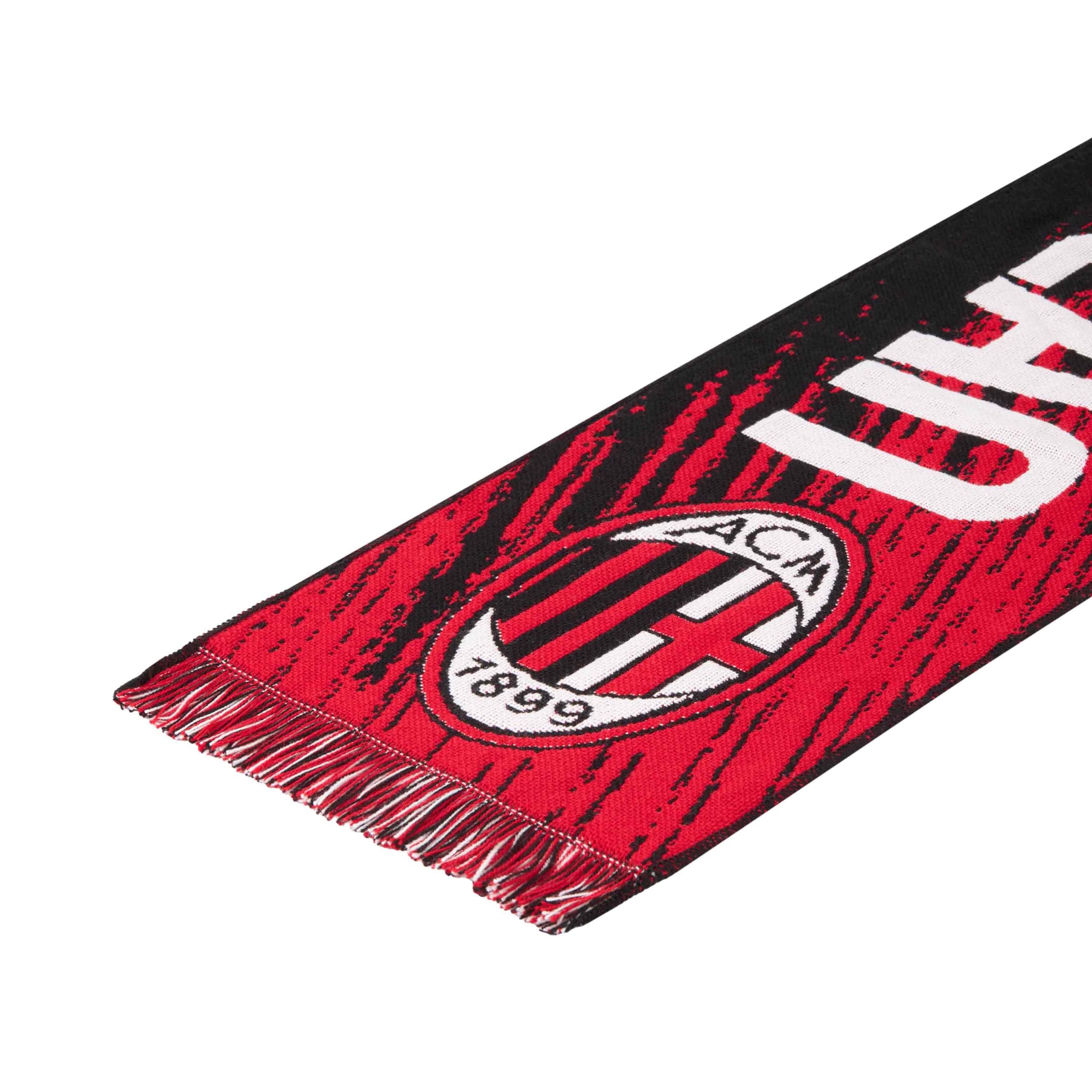 AC Milan AC Milan, Oficjalny szalik, żakard, akryl, jeden rozmiar, grafika