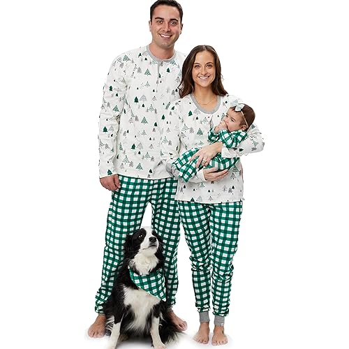 HonestBaby Organic Cotton Holiday Family Jammies Pajamas