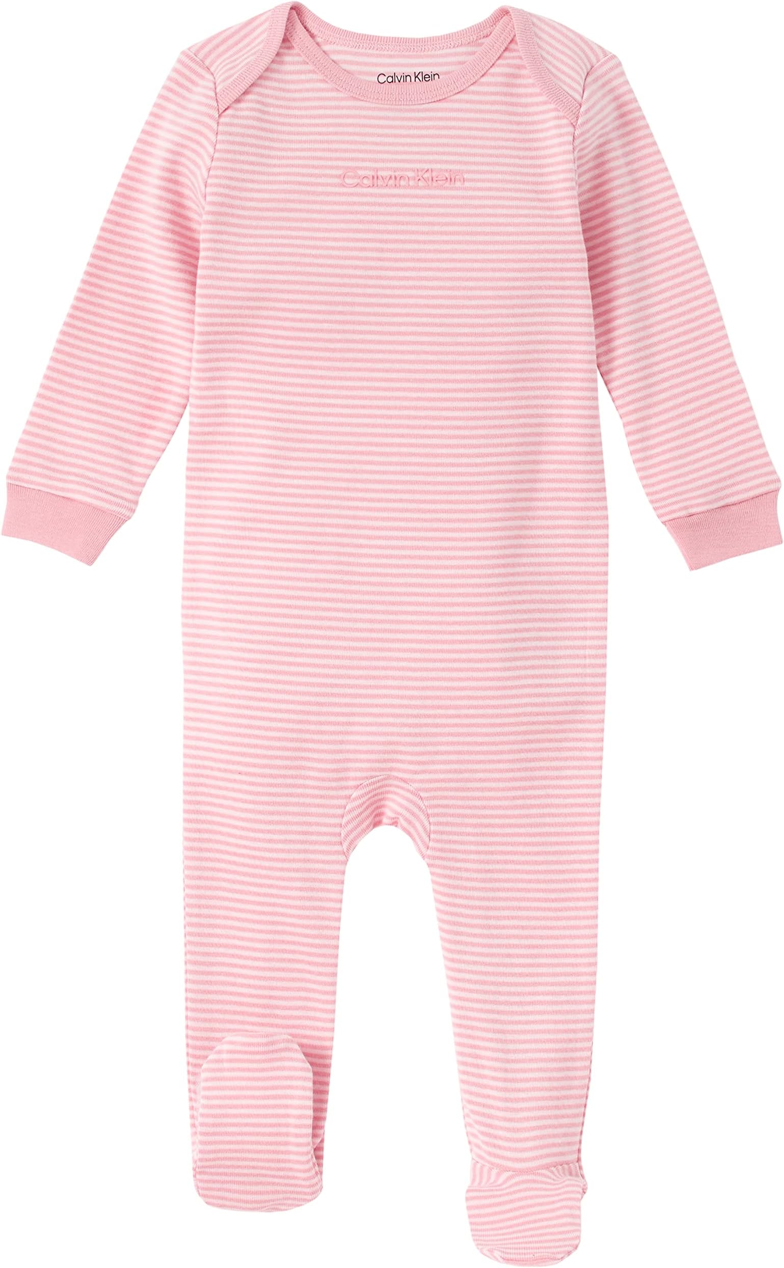 Calvin Klein Organic Baby Essentials Footed Coverall