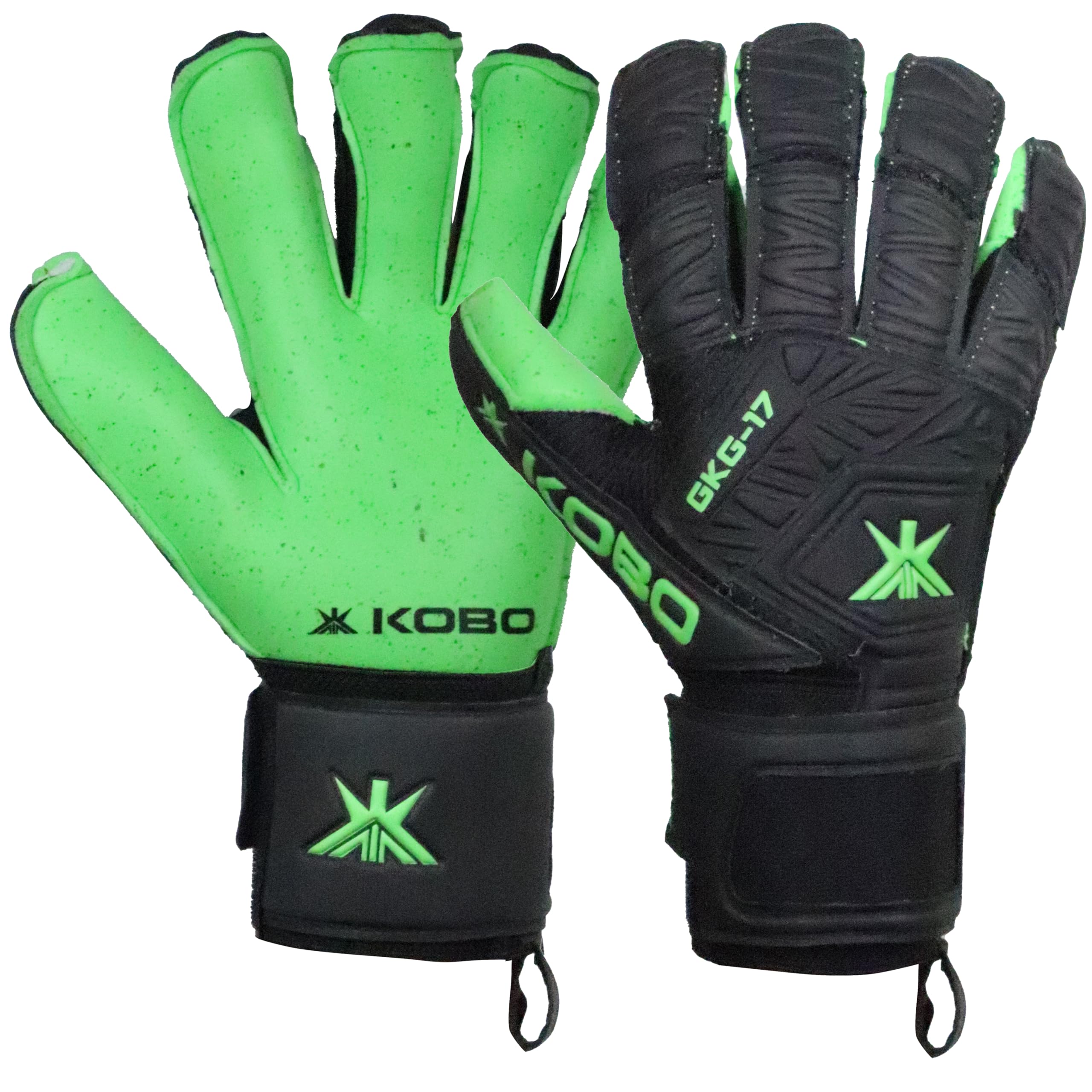 Kobo Football Goalkeeper Gloves GKG-17 Soccer GK Gloves (7.5)-picture-23