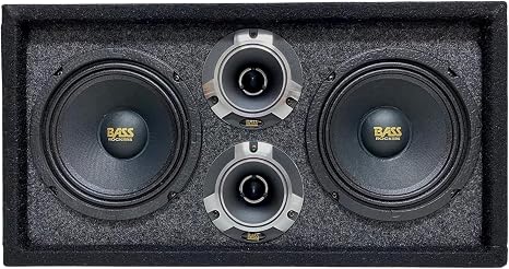 Bass Rockers 6.5" Loaded Chuchera Box with 6.5" Outdoor Home