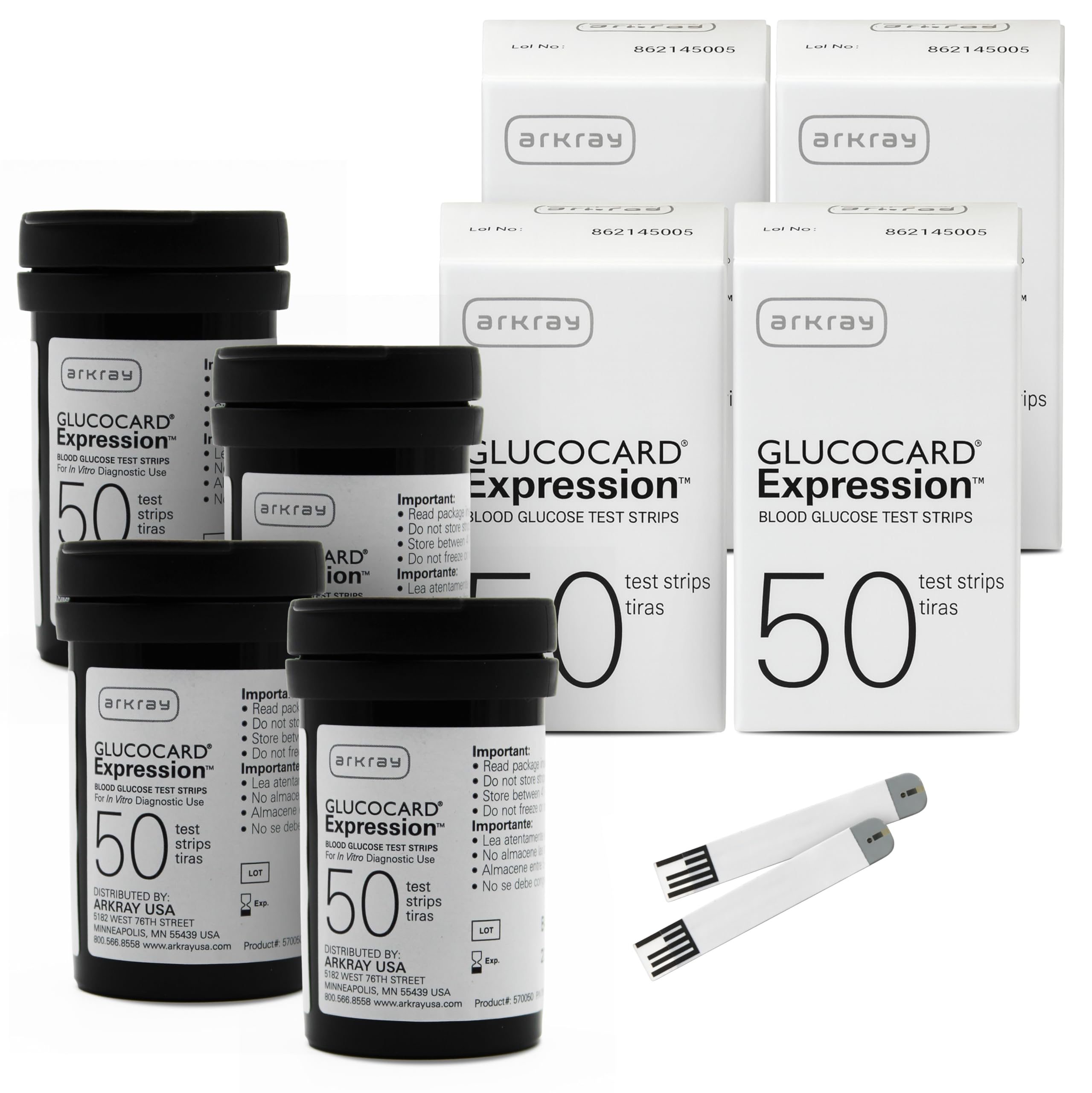 ARKRAY GLUCOCARD Expression Blood Glucose Test Strips