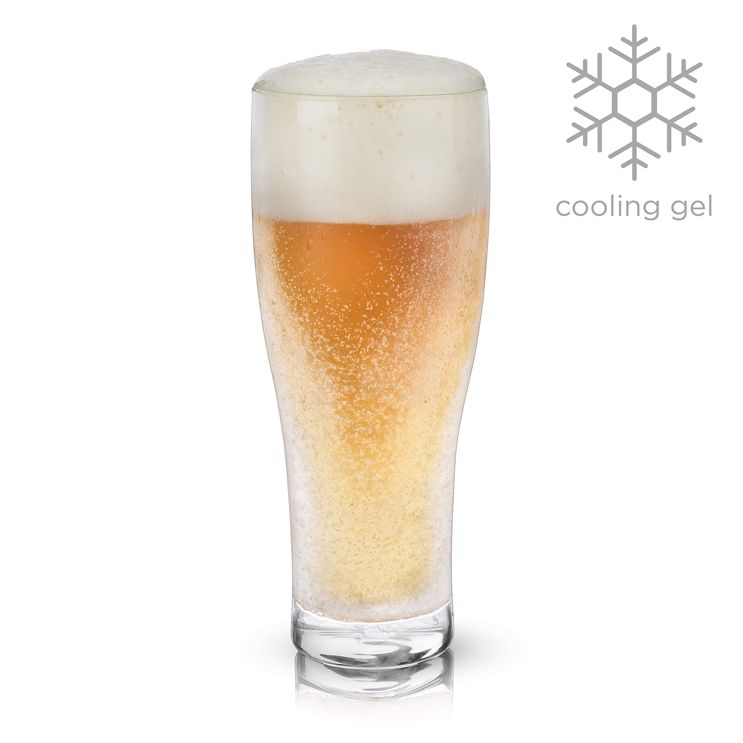 Viski 7334 Raye effrayante à double paroi en verre de bière, DE COULEUR Multi