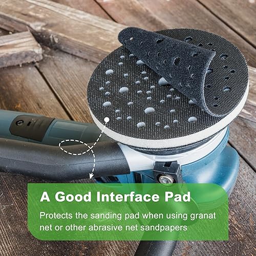 Miniatura 5 de 203343 Granat Net Protection Pad compatible con Festool Sander ROESETS 150, almohadilla de gancho y bucle de 6 pulgadas de 5.906 in, se fija a la