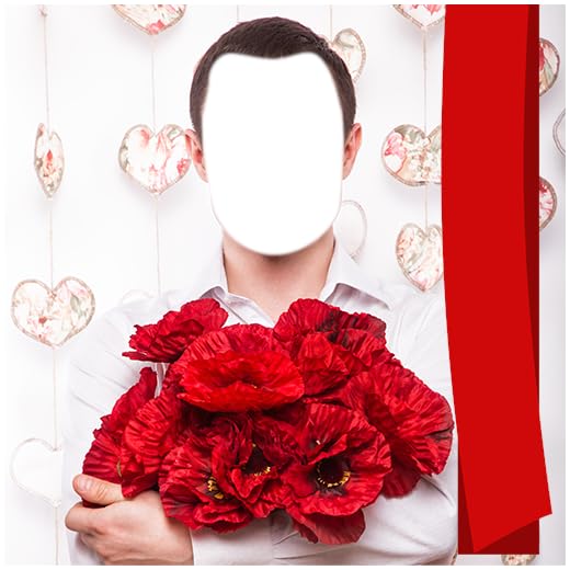 Homem Romântico Foto Selfie