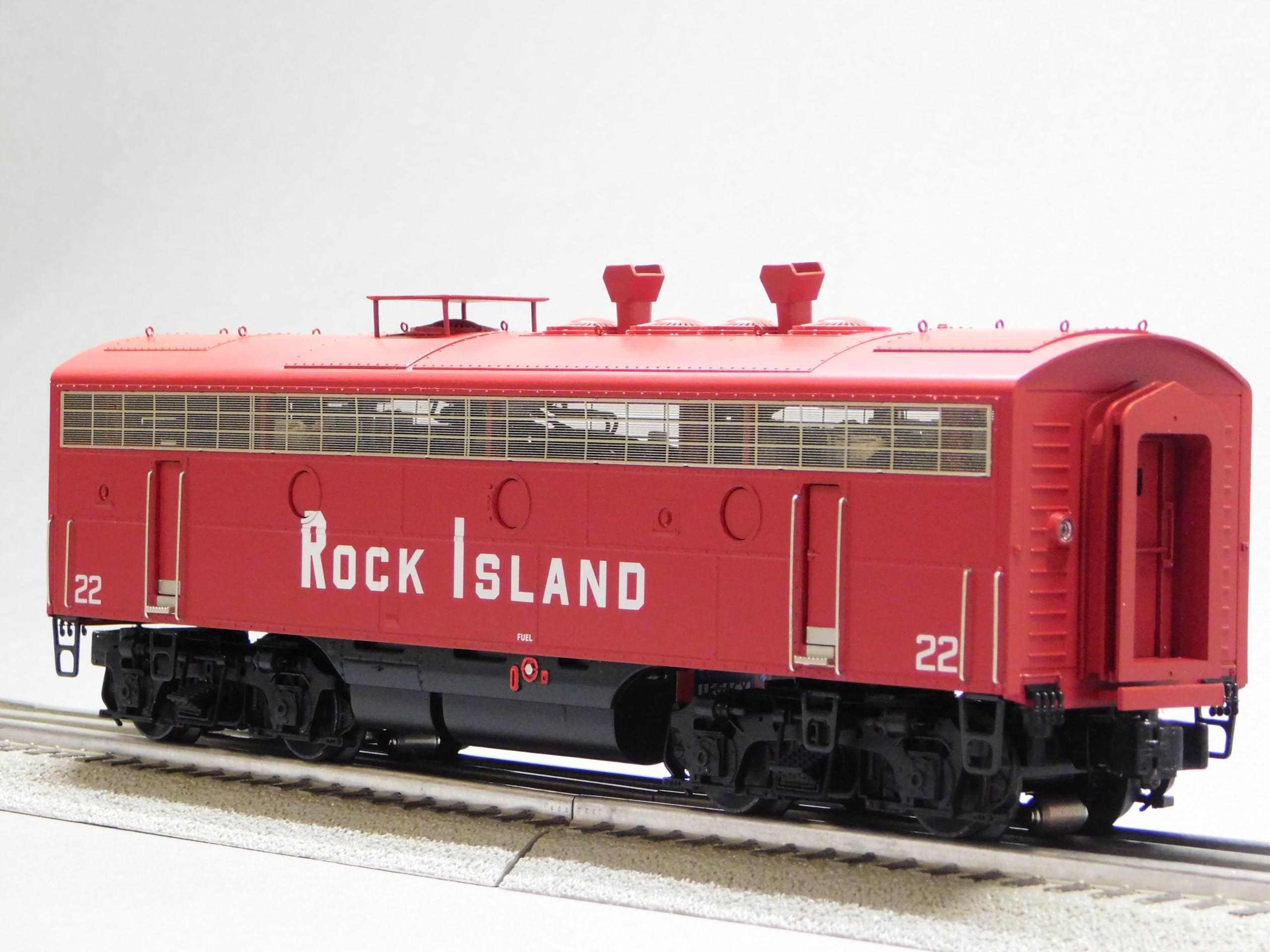 Lionel BTO Rock Island Legacy F7 Powered B Unit #22 O Gauge 2433218