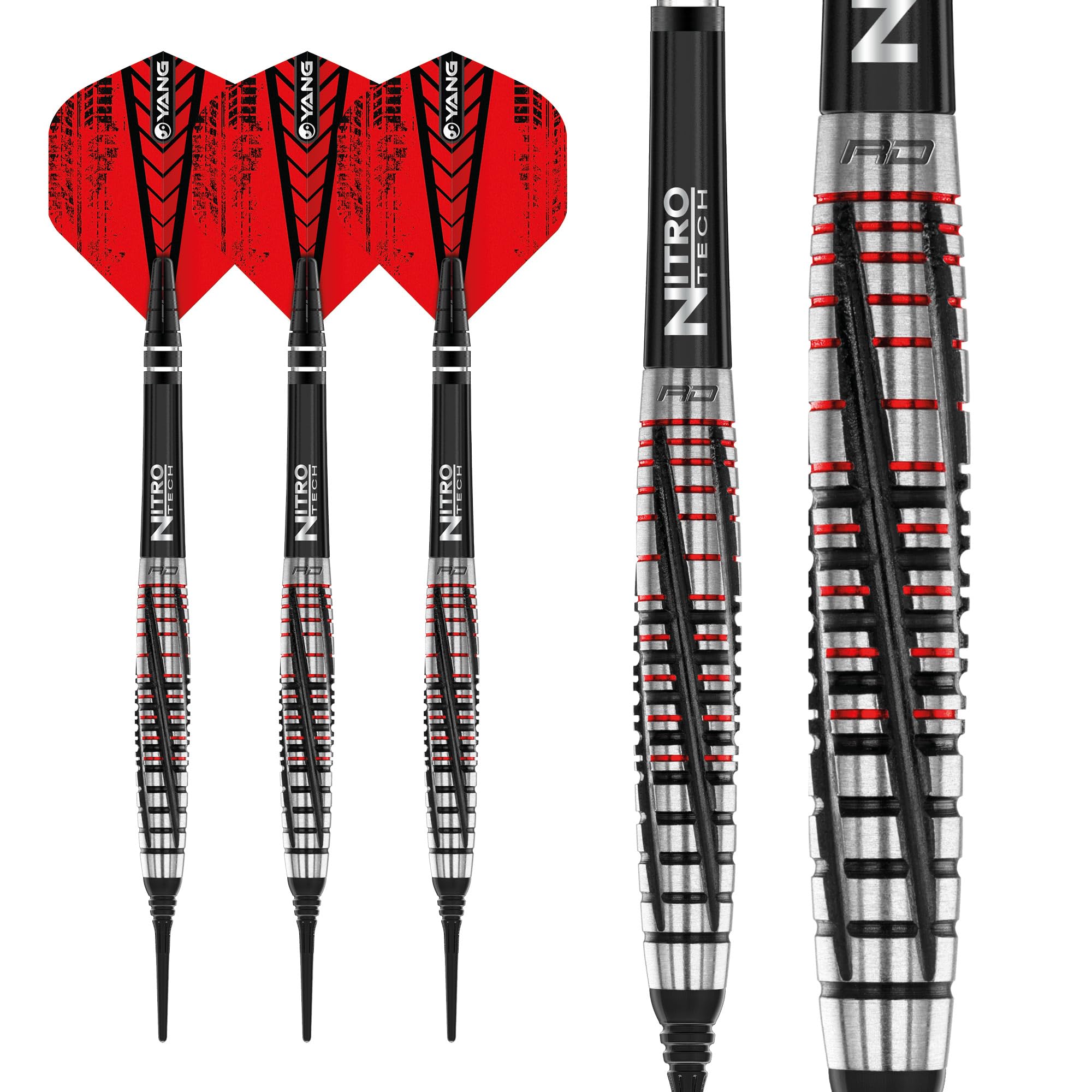 RED DRAGON Rifle 20 Gram Premium Tungsten Softip Darts Set with