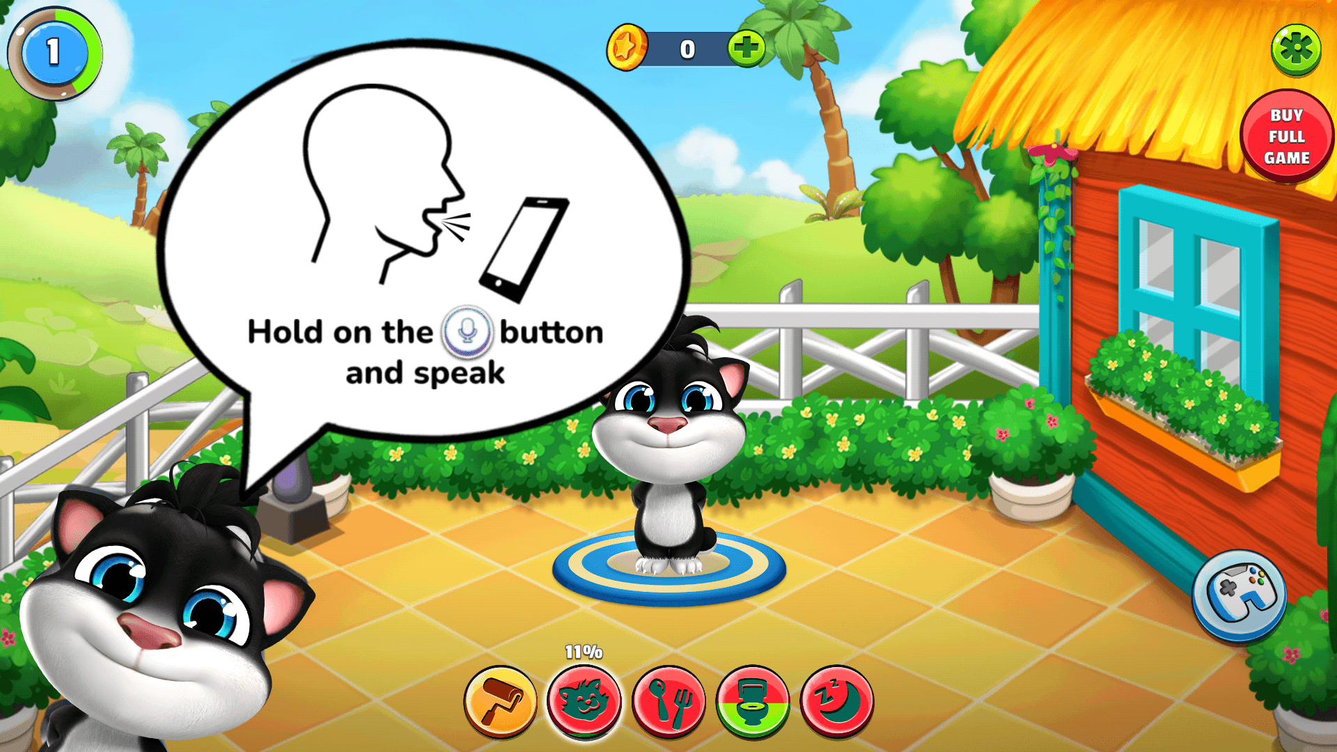 Talking Kitty Game - Cat Simulator Kids and Toddlers Games - App on ...