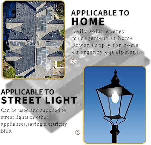 Miniatura 5 de MPPT 100A 12V24V Controlador Regulador de Carga de Panel Solar con Seguimiento Automático de Enfoque, Puerto USB Dual, Pantalla LCD, Nueva
