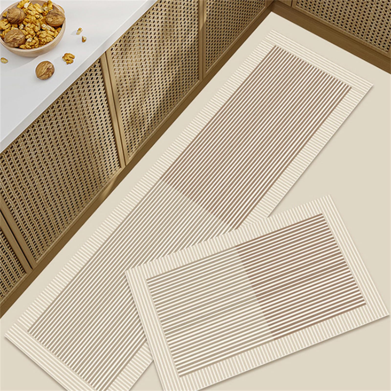 Tapis cuisine super absorbe l'eau et l'huile avec dossier antidérapant