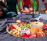 Vista 4 de Farmers Market, sin gluten, keto, paleo, bajo en sodio, cero azúcar, juegos de regalo de queso Wisconsin, paquete de 3, mezcla clásica de queso