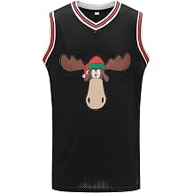 YWIES Griswold #00 Movie Christmas Basketball Jerseys Stitched Letters and Numbers S-L