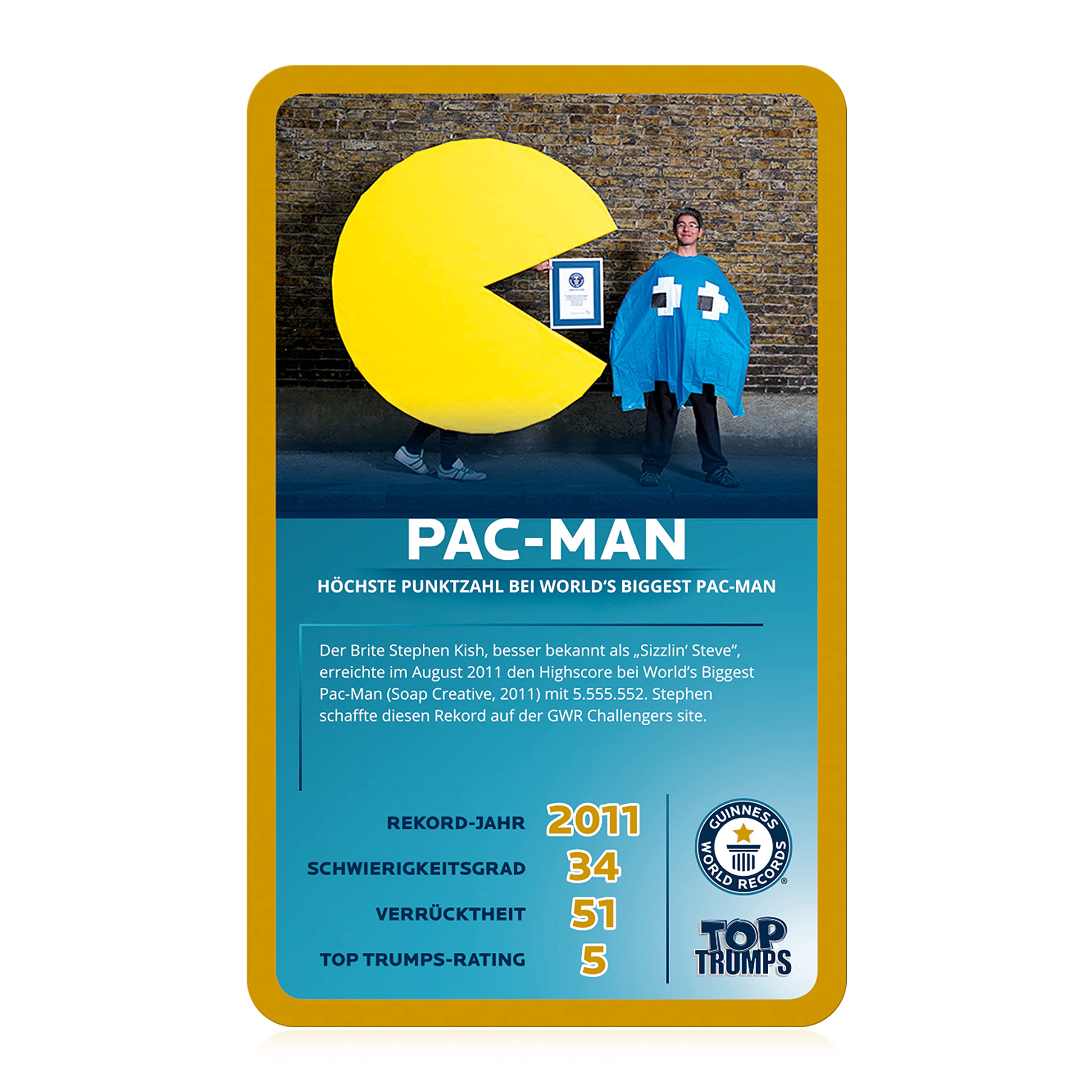 Top Trumps, Guinness World Records - The 30 Most Incredible Gaming World Records (Game) - Image 4
