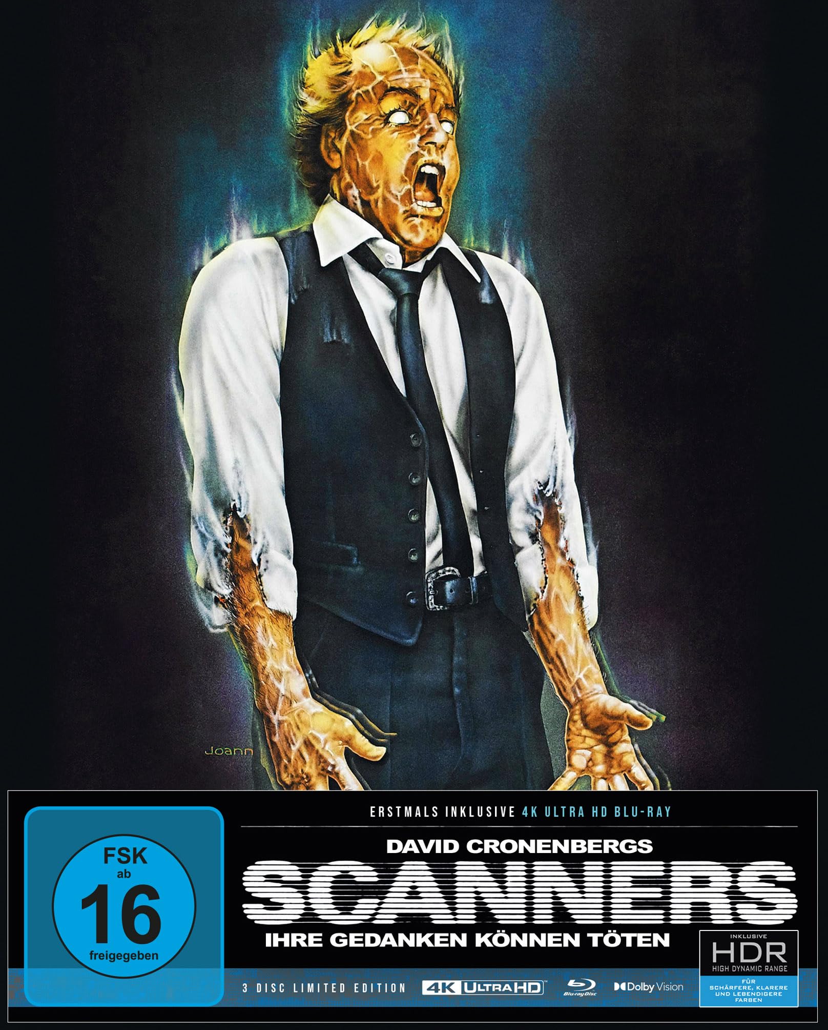 Scanners - Mediabook (4K-UHD+2 Blu-rays)