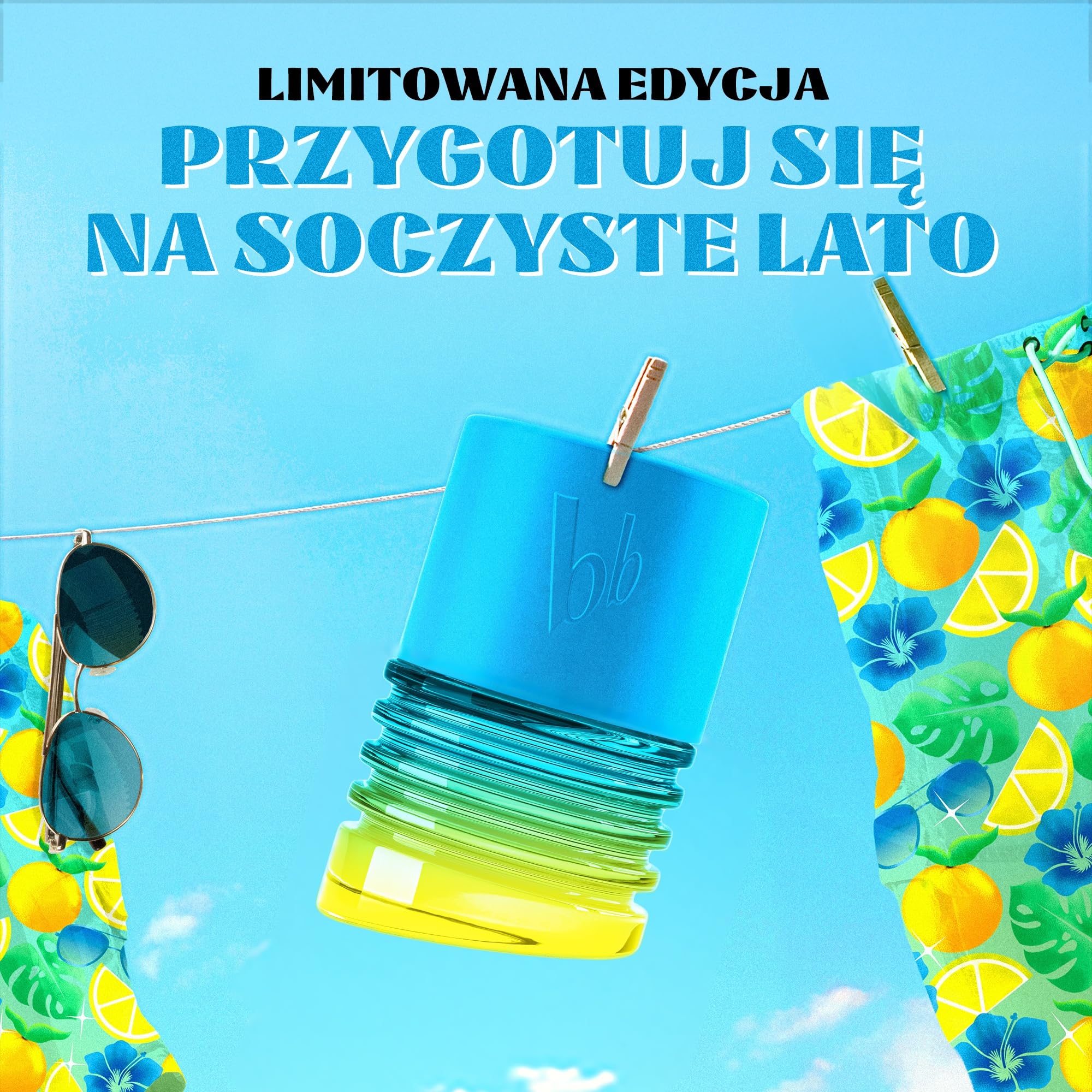 bruno banani Man Summer Limited Edition męska woda toaletowa o owocowym zapachu fougère, 30 ml