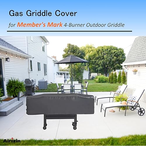 Miniatura 7 de Repuesto de cubierta de plancha premium para plancha de gas para exteriores de 4 quemadores Member's Mark, para miembros Mark de 36 pulgadas,