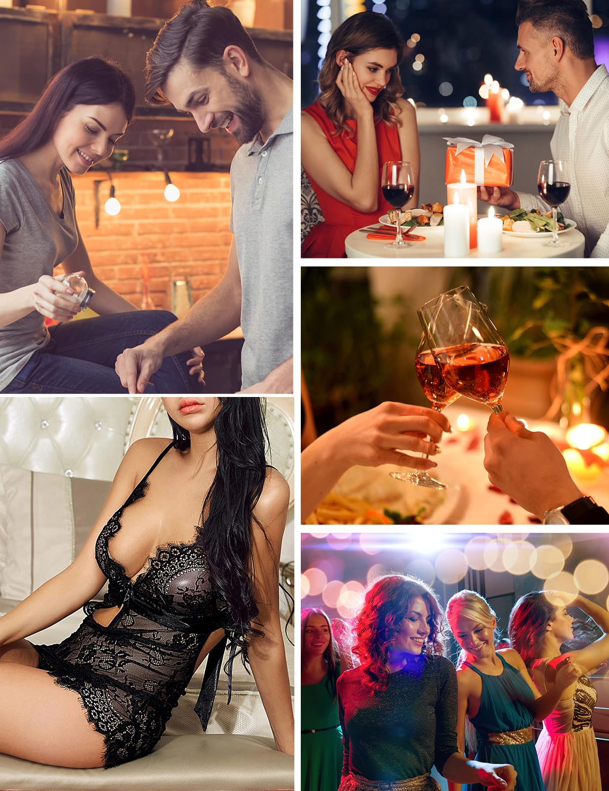 UMIPUBO Damska bielizna erotyczna, komplet dwuczęściowy, krótka spódniczka i majtki, koronkowa bielizna, strój w stylu babydoll, bielizna nocna na ramiączkach