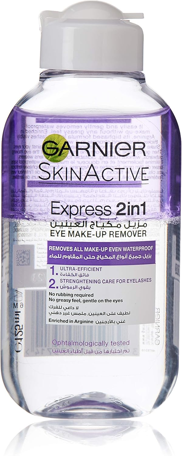 Basics غارنييه مزيل المكياج للعينين 2 في 1