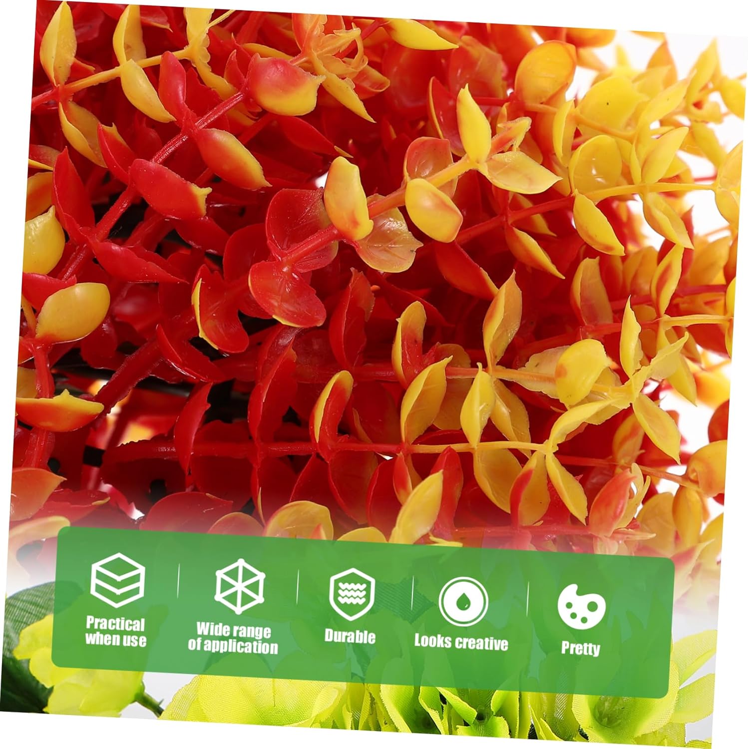 Artificial Grass Topiary Simulated Eucalyptus Decoration for Use for Weddings Home and Garden Decor Easy to Rustic Farmhouse Styles