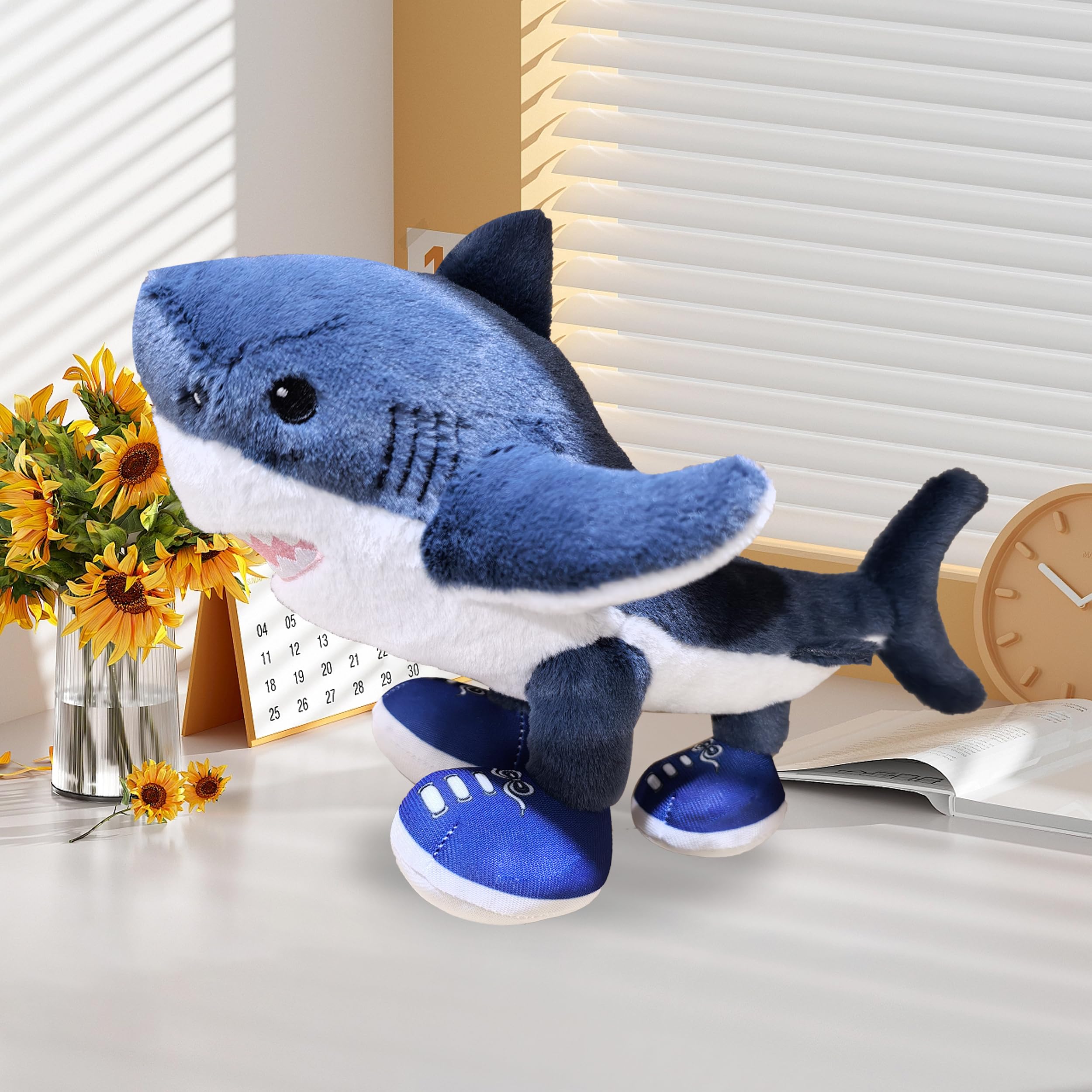 Pop Mart Labubu Peluche Peluche Italian Brainrot Requin - Jouet Drôle - Ajuanbazha Requin Jouet