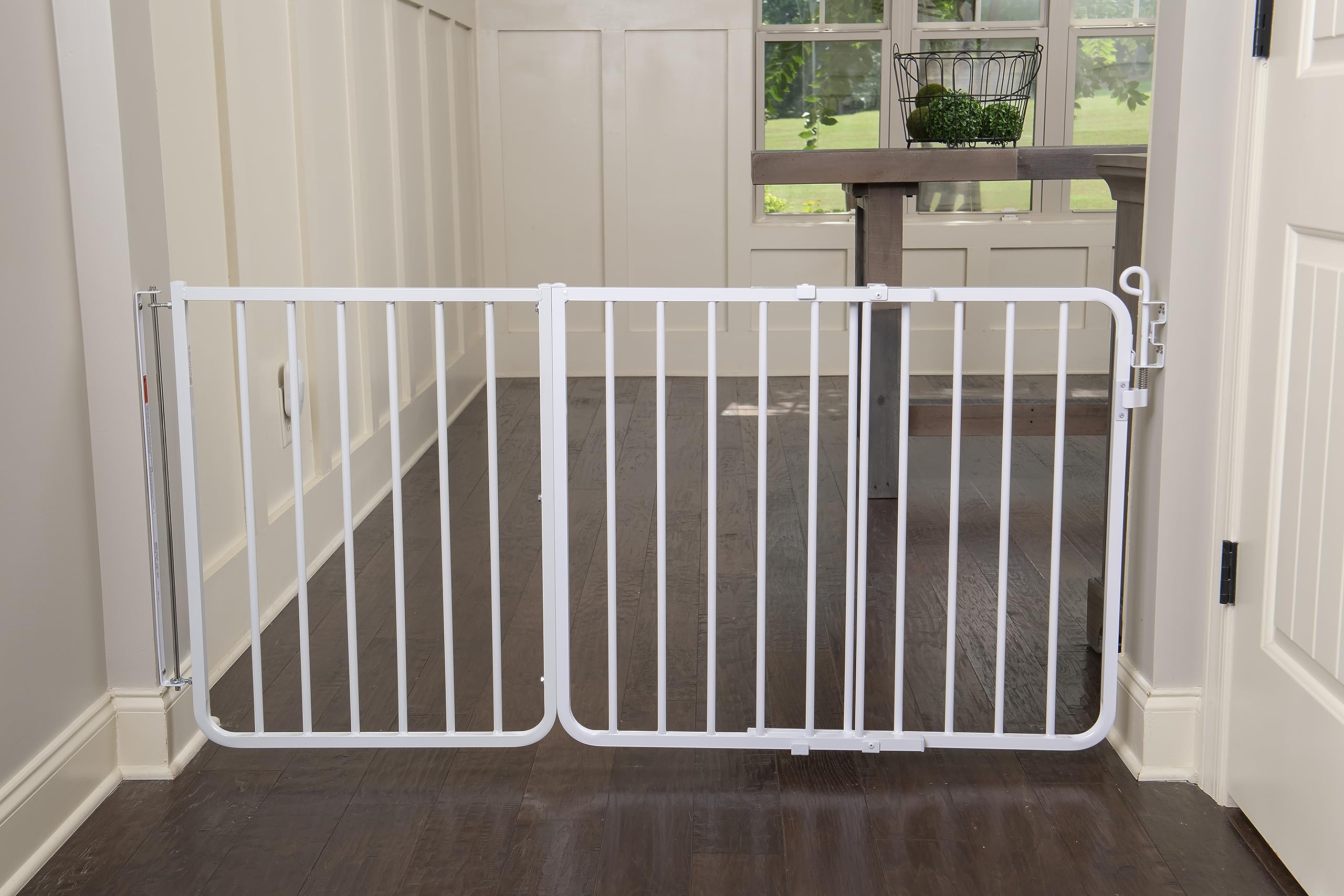 Condition photo showing New/Like New for cardinal gates bx2 21.75 in baby gate extension, white | adds 21.75 in of width to ss30 stairway special, ss30od outdoor, and mg15 auto-lock baby and pet gates. match color.