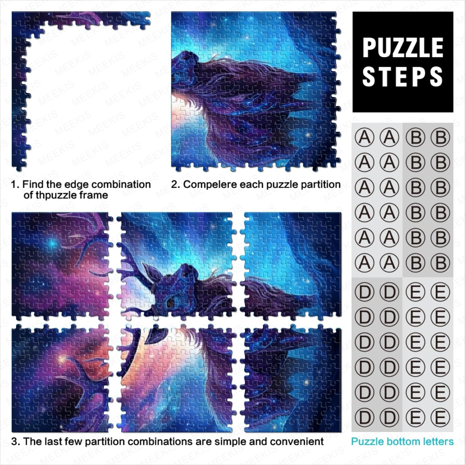Puzzle 3000 Pezzi Animalesi, Puzzle Adulti Cervo, Puzzles in
