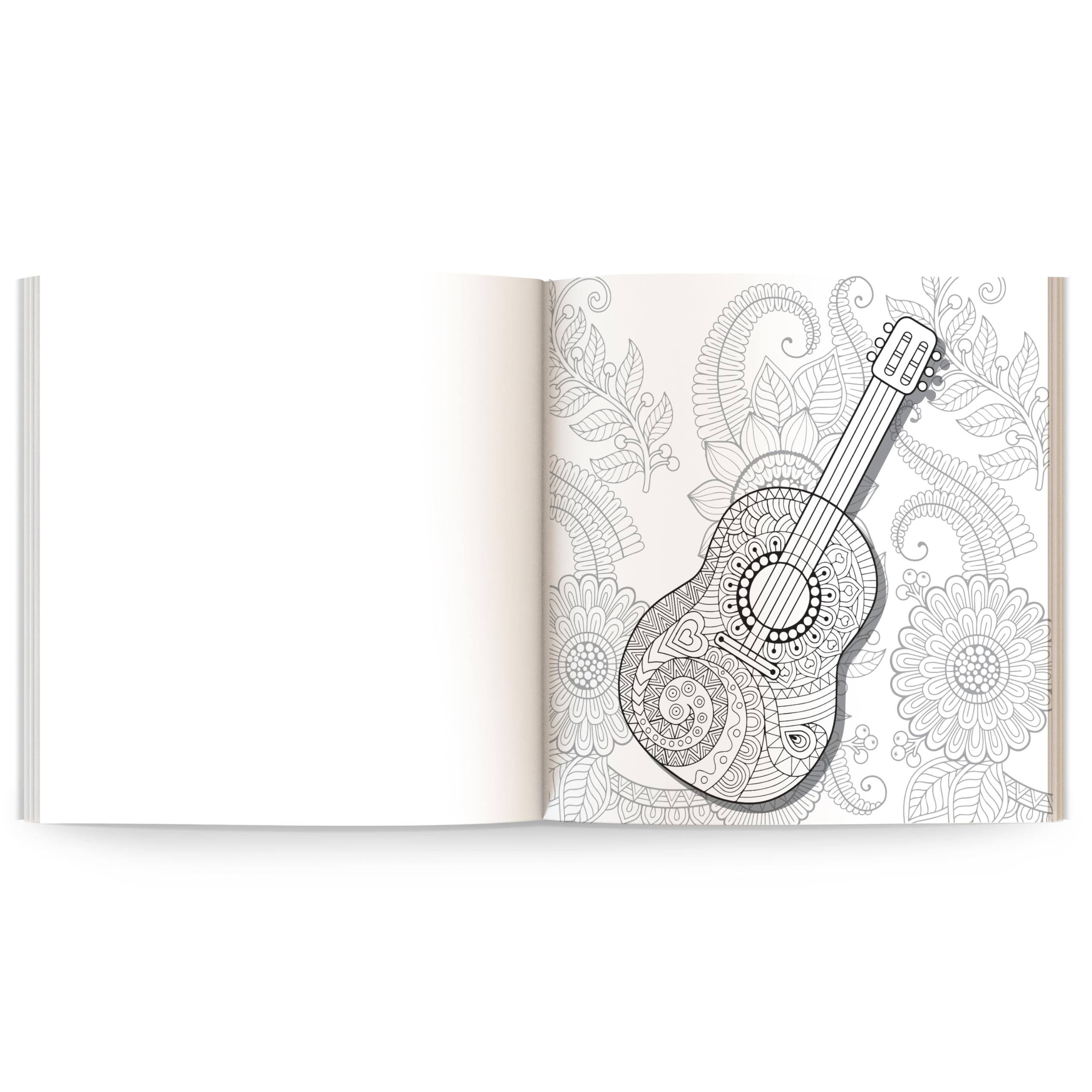 Mandala - Libro para colorear para adultos con hojas extraíbles (paquete de 2)