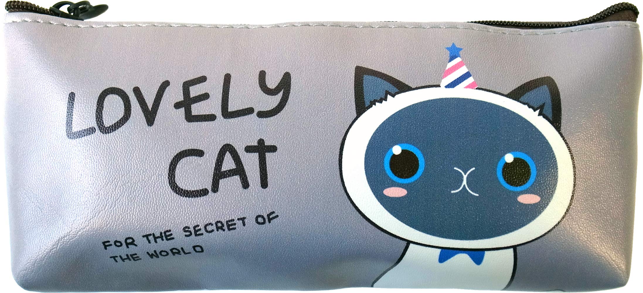 Amazon.co.jp: ラブリーキャット ペンケース (グレー) ねこ ネコ 猫
