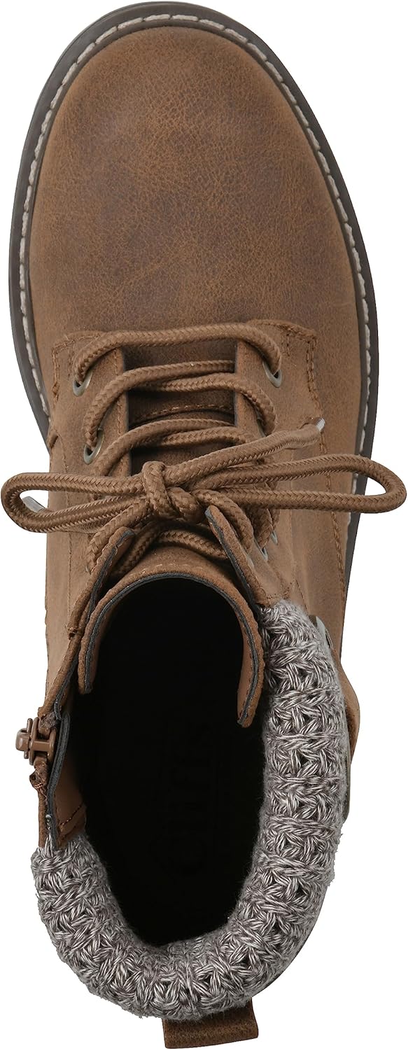 CLIFFS BY WHITE MOUNTAIN Women's Shoes Mentor Block Heeled Lace-Up Ankle Bootie - Image 6