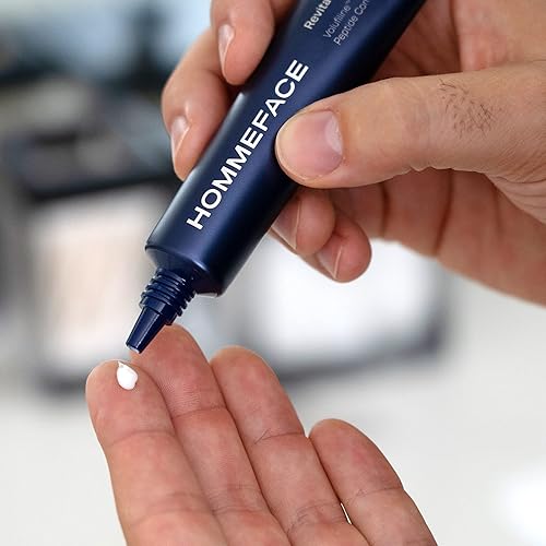 Miniatura 8 de HommeFace Paquete de rutina diaria antienvejecimiento de 5 pasos para el cuidado de la piel para hombres con lavado facial, tónico, suero, crema