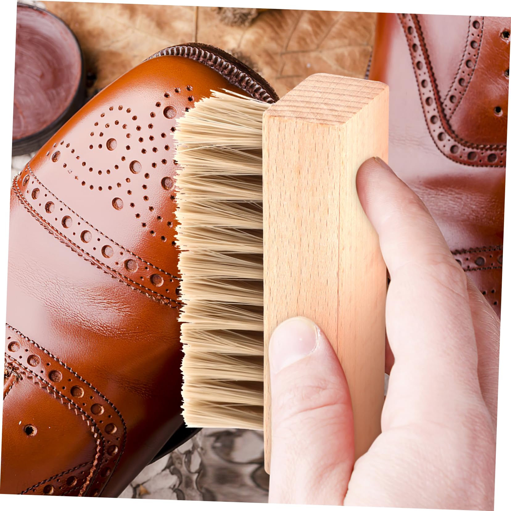 Schuhputzbürsten und Komfortablen Griff 10 Stück mit Pp Borsten für Effektive Reinigung zur Pflege von Schuhe und Stiefel im Haushalt oder Schuhgeschäft