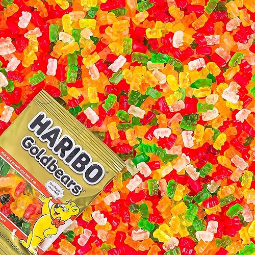 Miniatura 5 de Goldbears Gummy Bears Candy - Ositos de gomita envueltos individualmente de 0.2 onzas (35 unidades) - Gomitas a granel - Caramelos de gomitas con